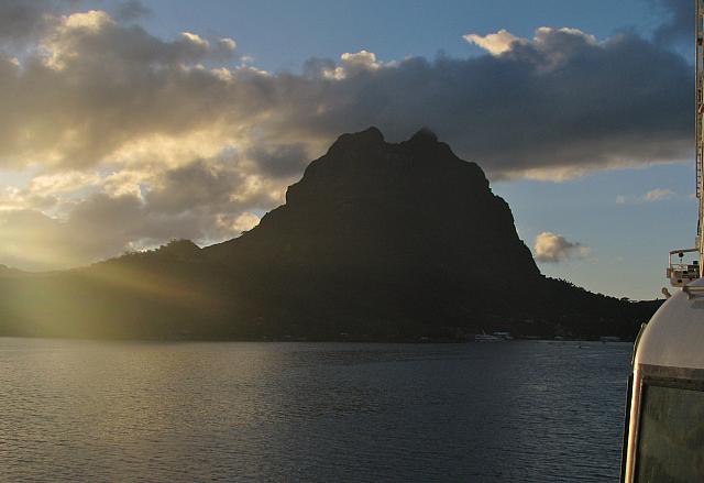 Early morning in Bora Bora