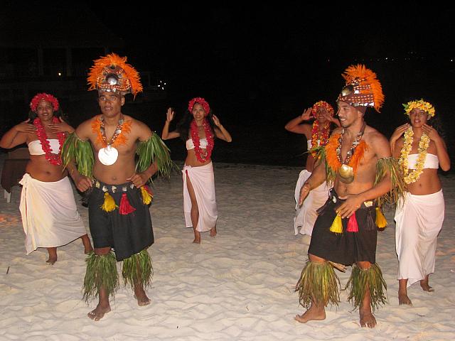 Tahitian dance show