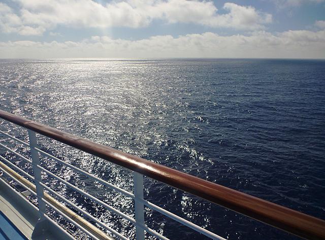 Lovely day at sea!