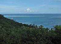 Entrance to the harbor