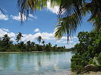 Lagoon beside the lunch site