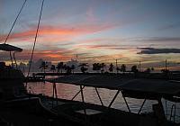 Sunset in Vaitape