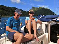 John & Sharon aboard the Eden Martin